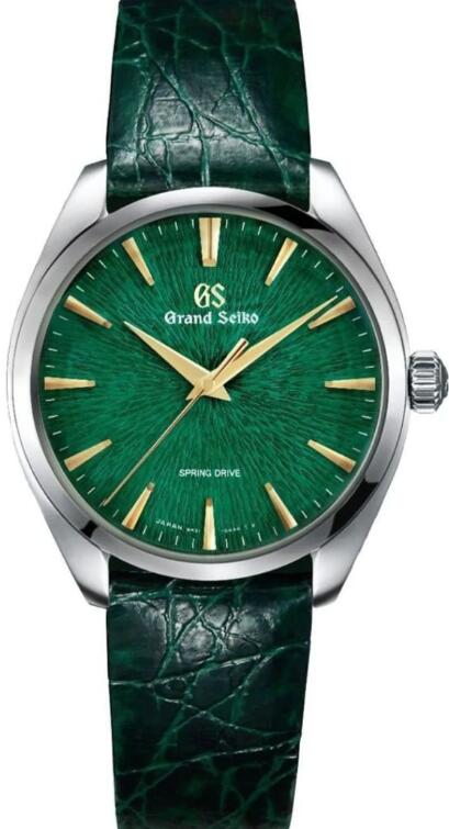 Review Replica Grand Seiko Elegance 2023 China Exclusive SHENGSHI Limited Edition Green "Tree Bark" SBGY015 watch
